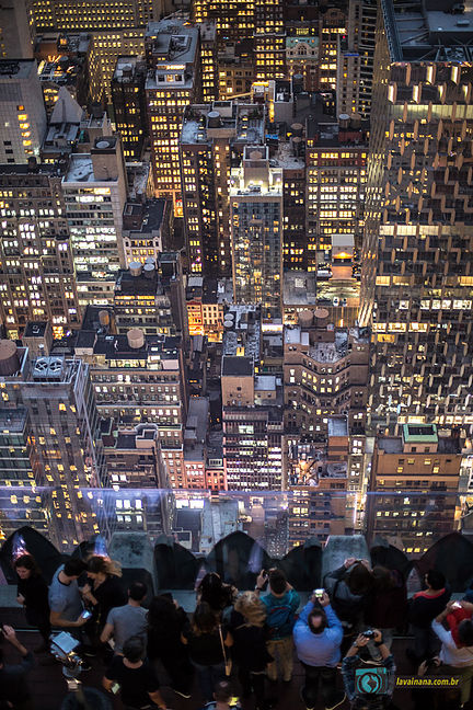 Vistas de New York: Empire State, World Trade Center e Top Of The Rock